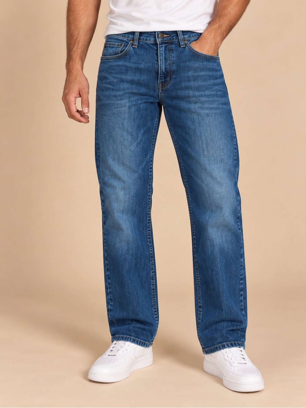 Levi’s 505 Regular Fit Medium Wash Jeans 36x32